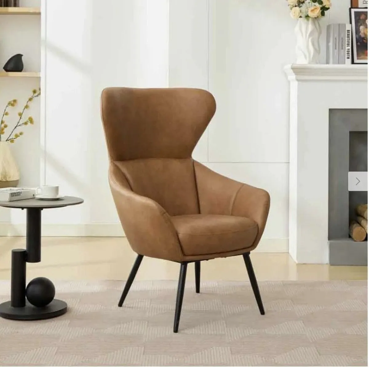 Brand new Nantes Accent Chair - Chestnut - Image 1
