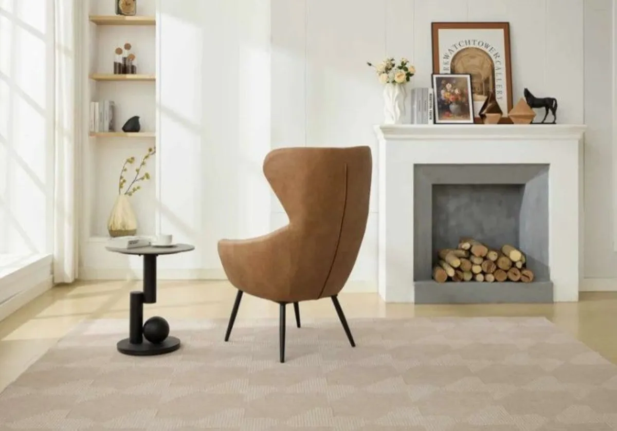 Brand new Nantes Accent Chair - Chestnut - Image 2