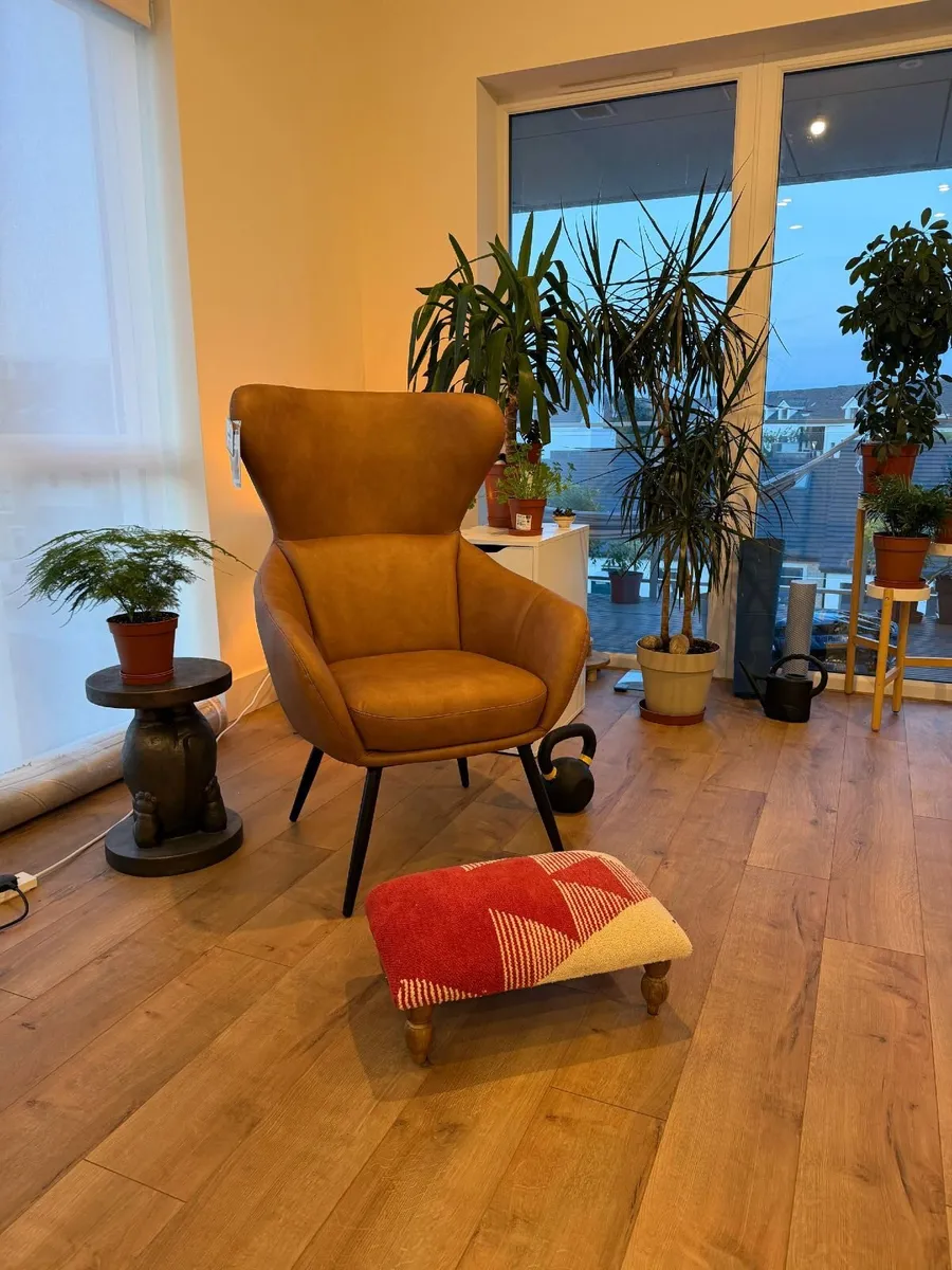 Brand new Nantes Accent Chair - Chestnut - Image 3