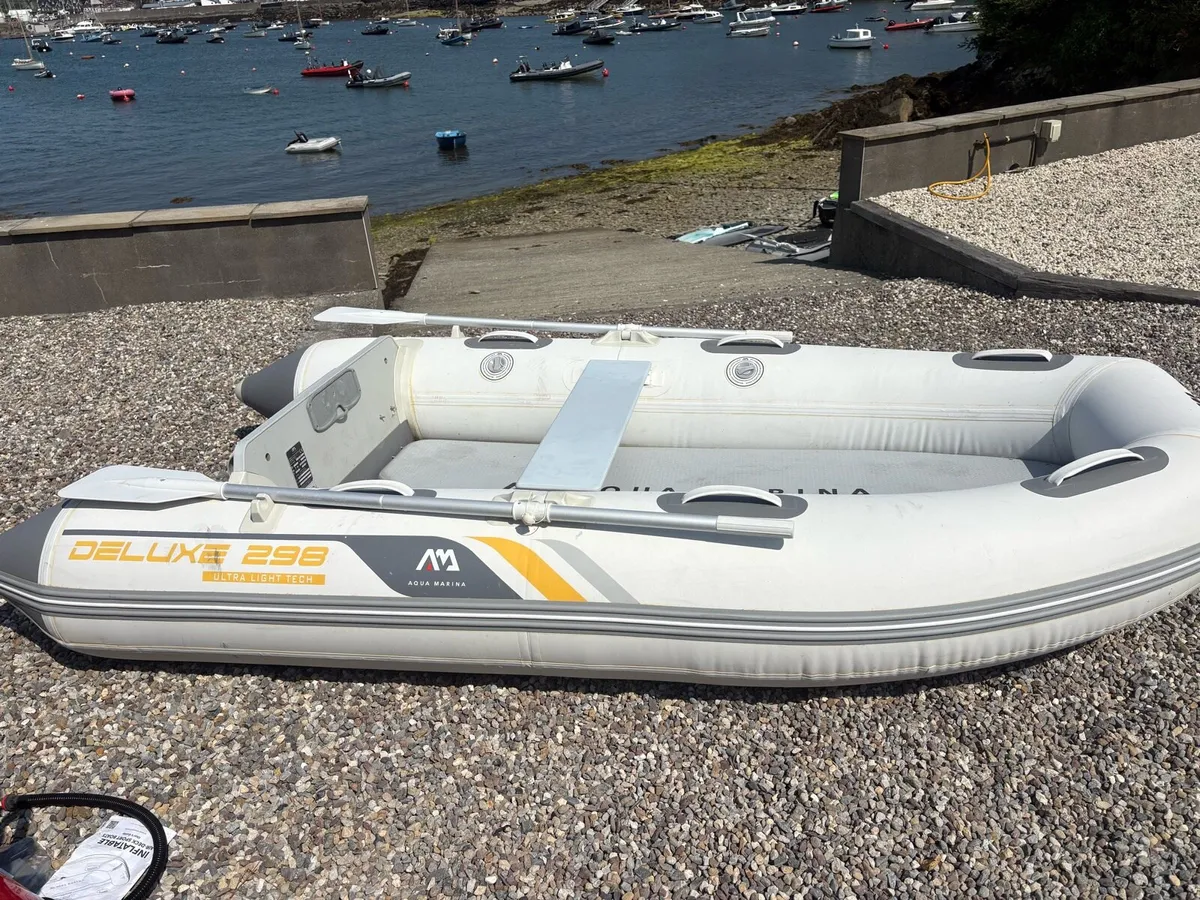 Aqua Marina Deluxe 298 Inflatable Boat - Image 1