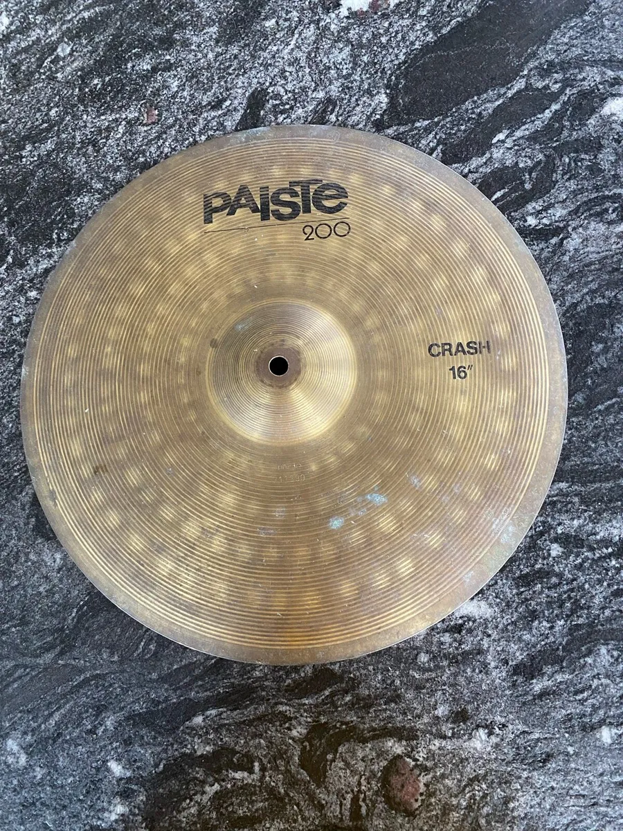 Paiste 200 crash cymbals - Image 1