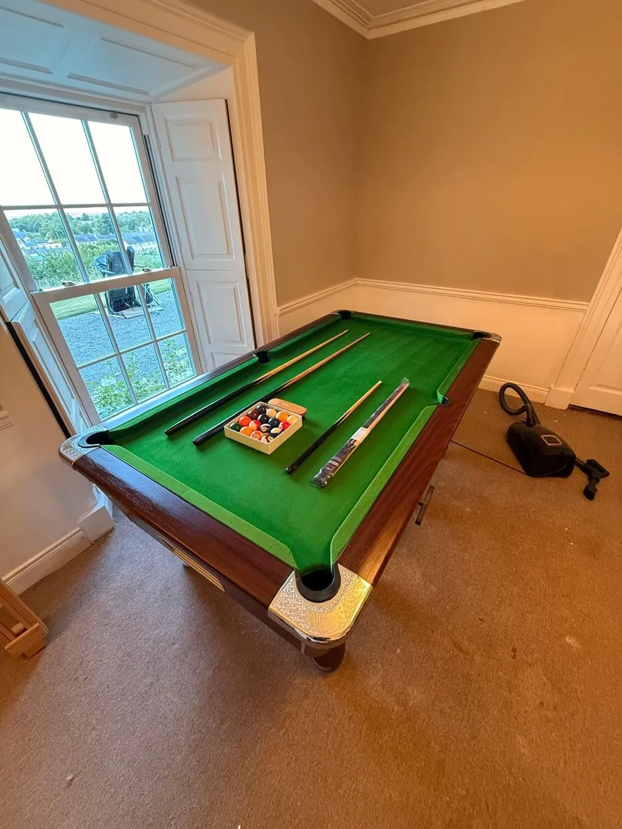 7ft Supreme Pool Table - Image 1