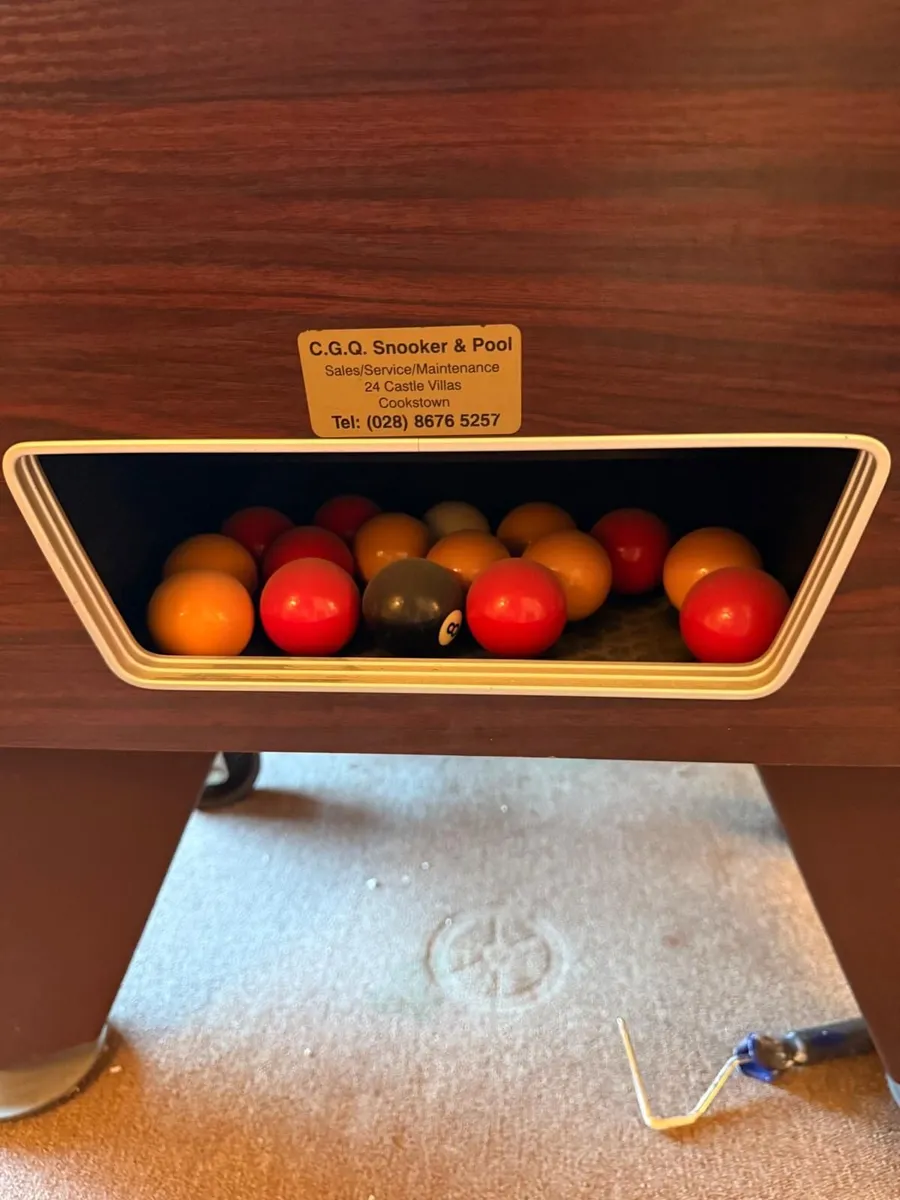 7ft Supreme Pool Table - Image 3