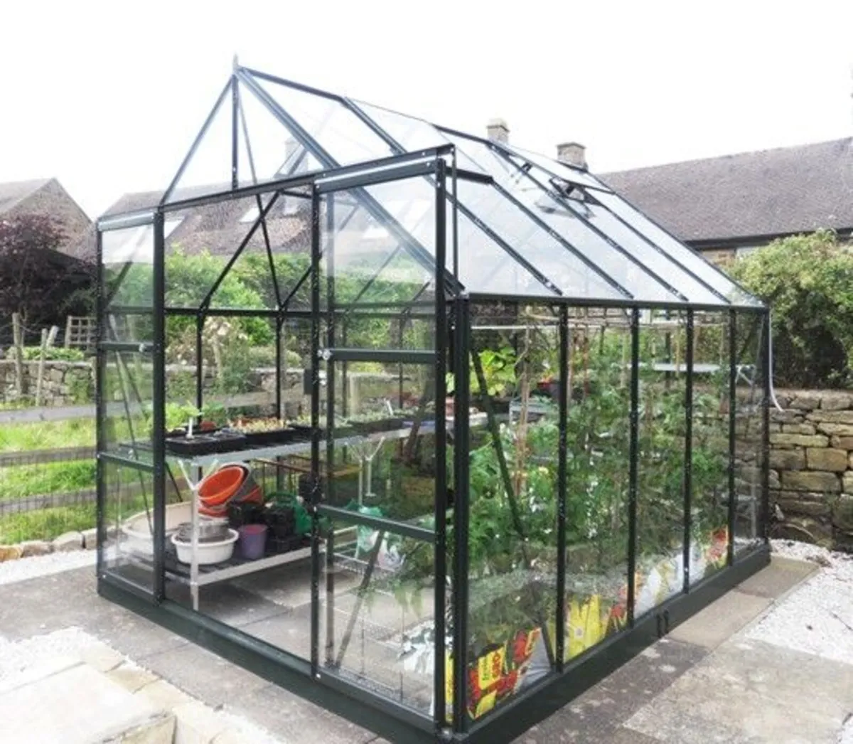 Halls Magnum Greenhouse 8'5" x 14'6" - Image 2