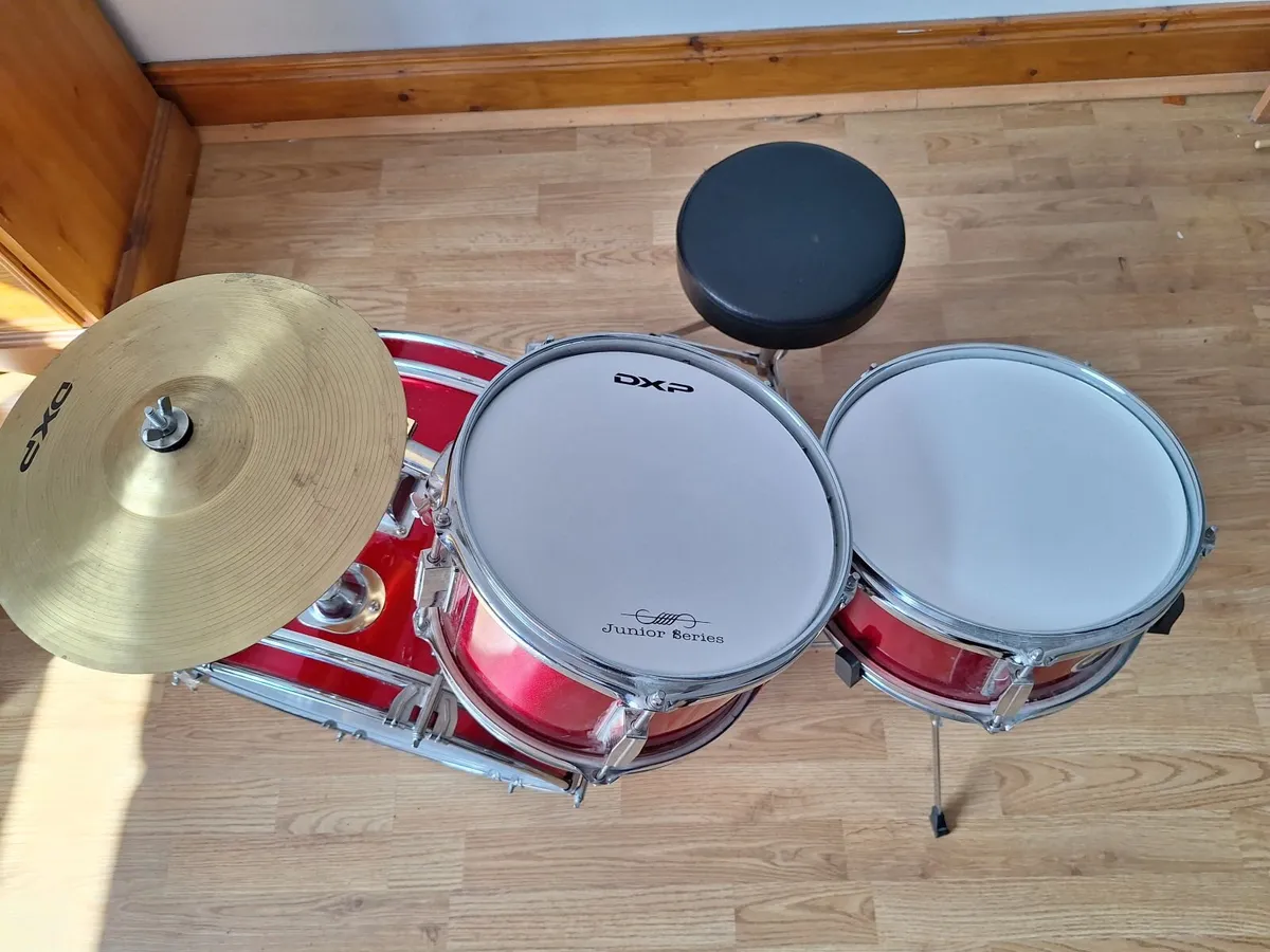 Junior Series Acoustic Drum Kit – Starter Set €60 - Image 2