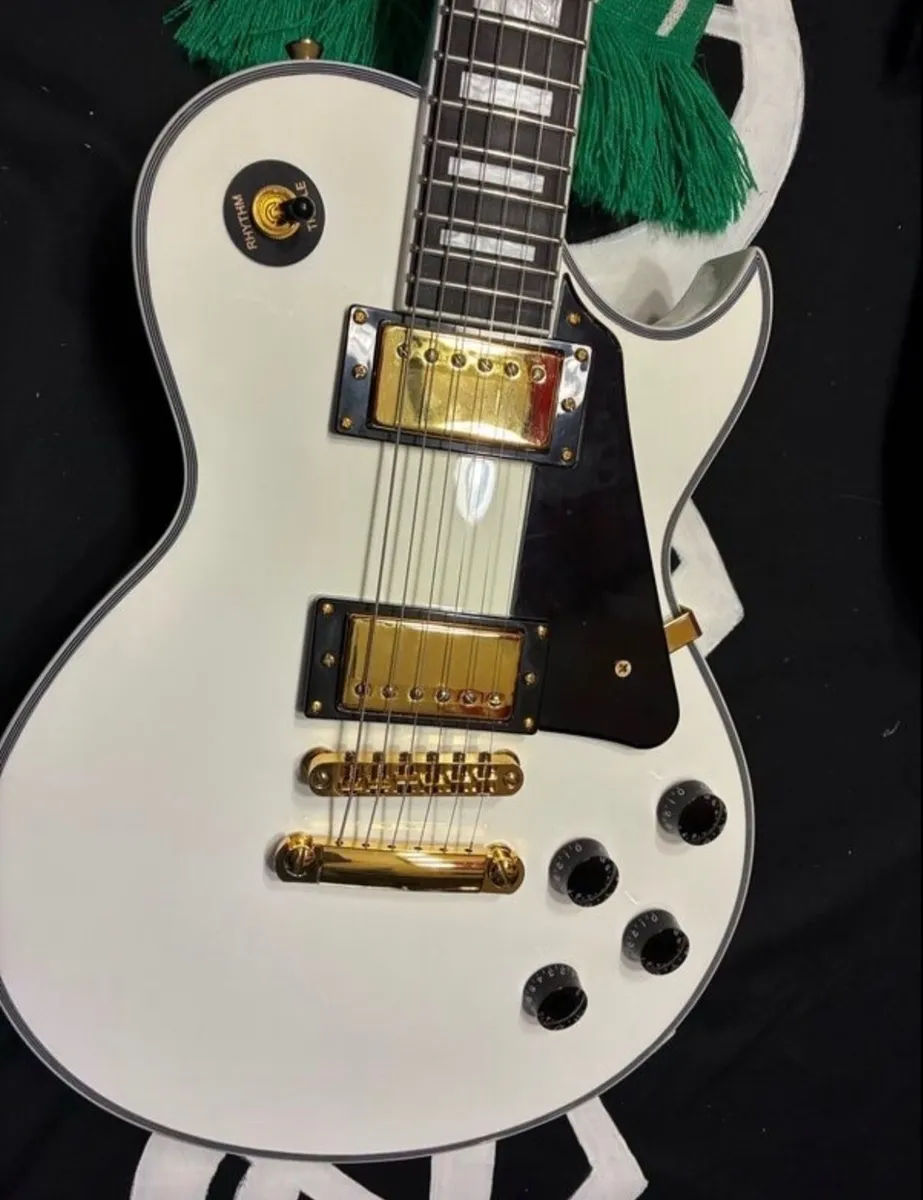 Harley Benton SC500 WH Guitar (Les Paul) - Image 3