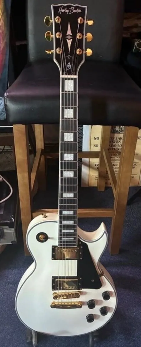 Harley Benton SC500 WH Guitar (Les Paul) - Image 2