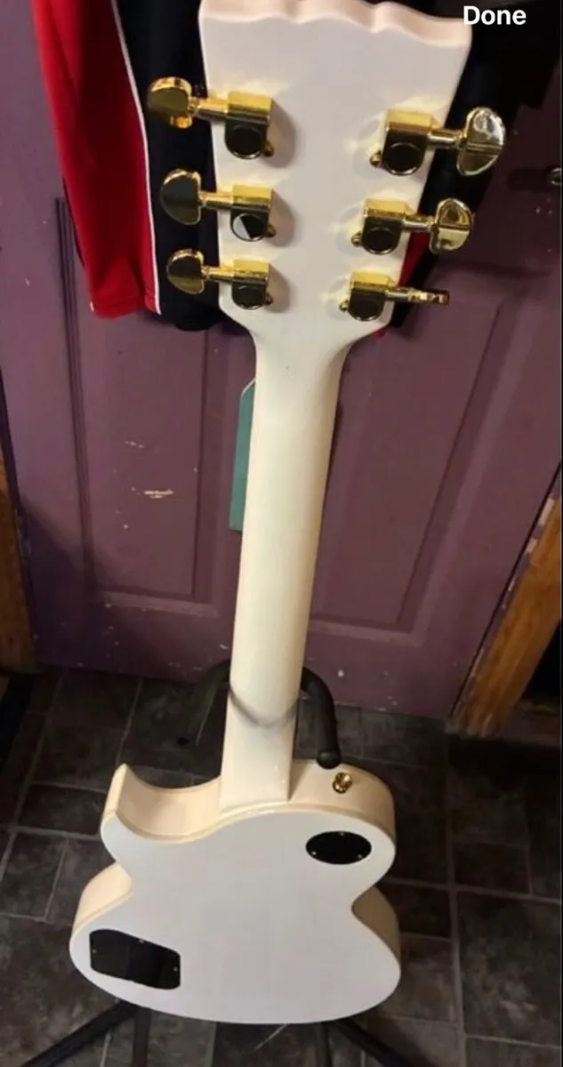 Harley Benton SC500 WH Guitar (Les Paul) - Image 4