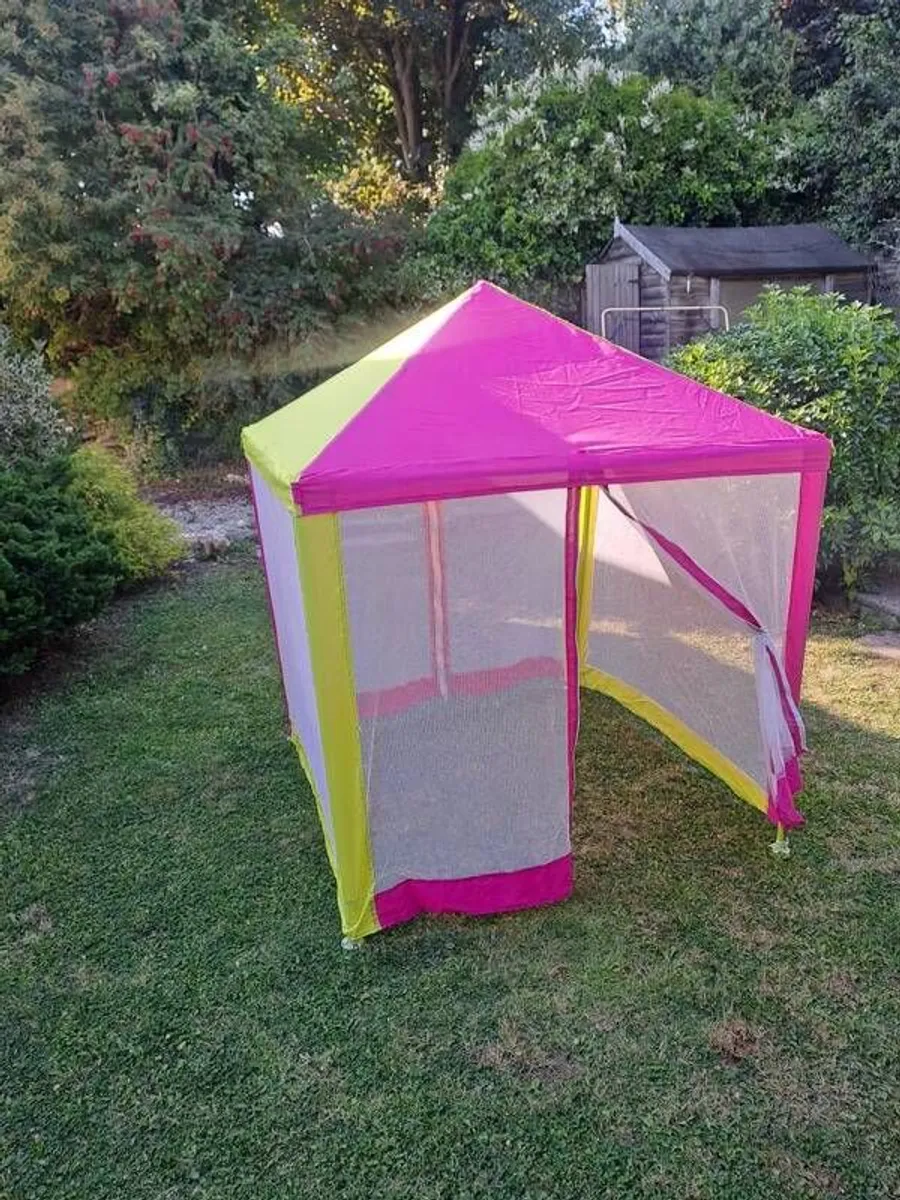 Kids Garden Gazebo / Play Tent (140 x 140 cm) - Image 1