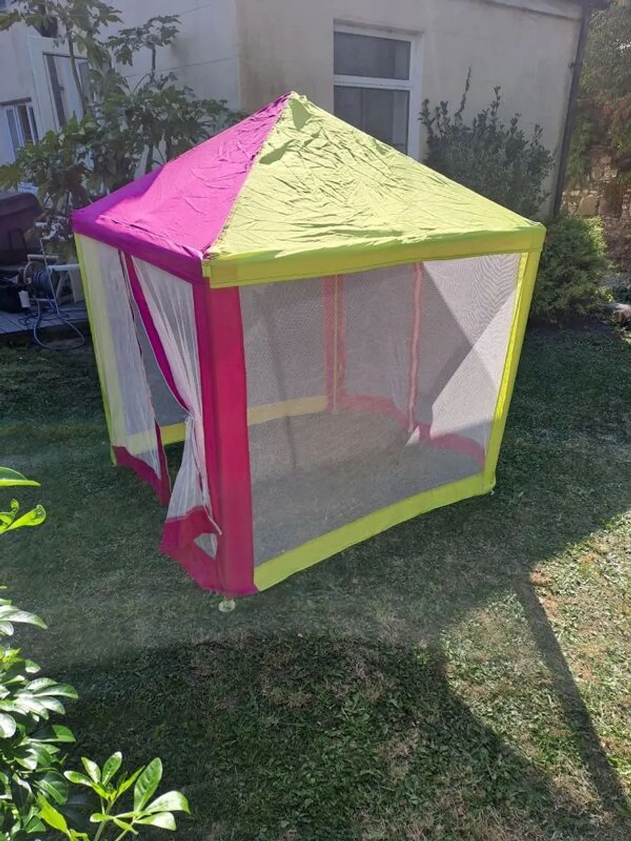 Kids Garden Gazebo / Play Tent (140 x 140 cm) - Image 2