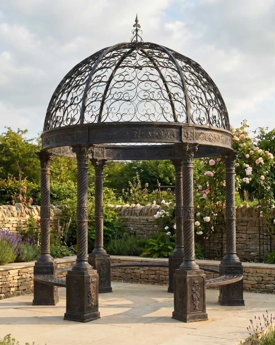 Brand new cast iron gazebo - Image 4