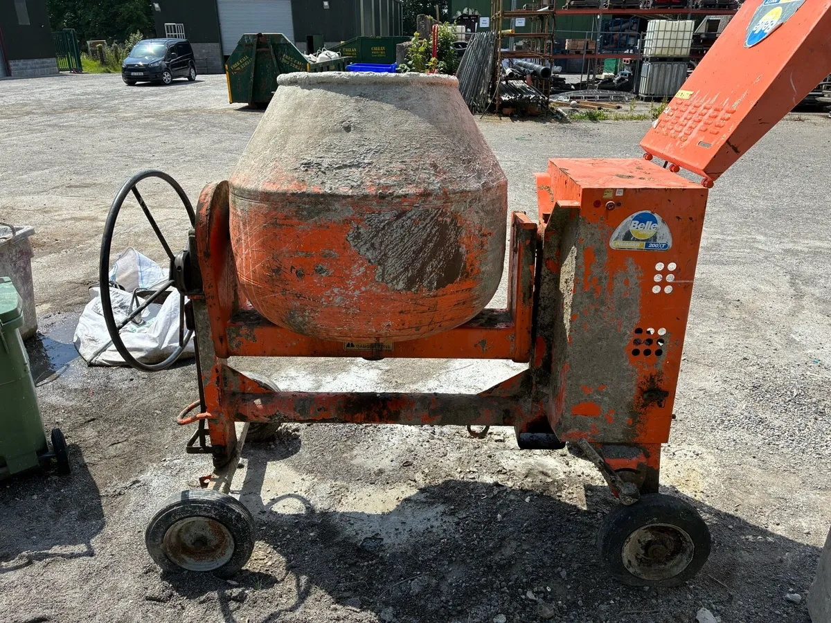 Cement Mixer - Key Start Belle XT200 - Image 2