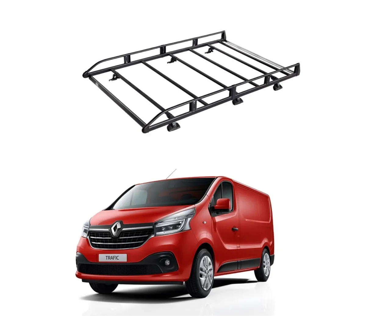Renault Trafic Cruz Evo Roof Rack Kit 2014- LWB - Image 1