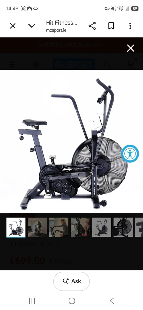 HIT Fitness Air Assault Bike - Image 1