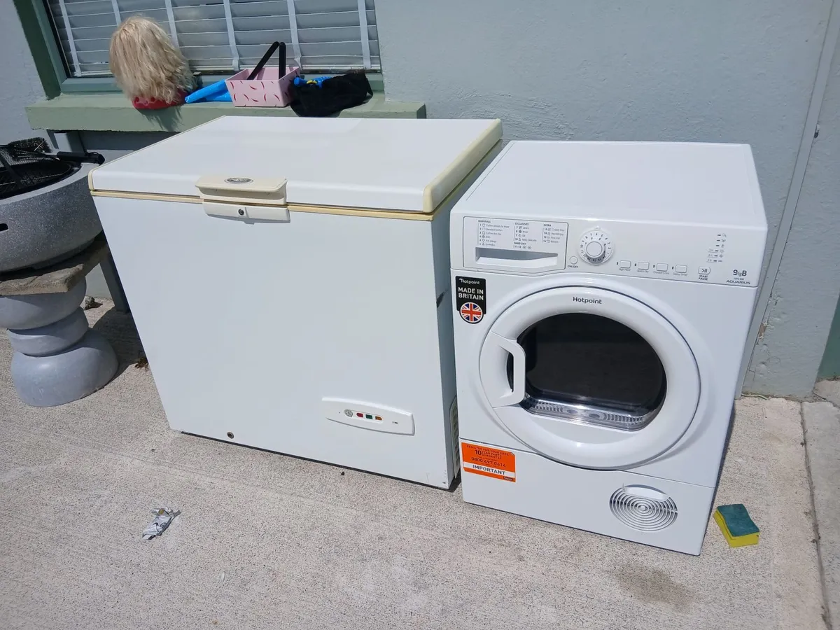 Condensed dryer and freezer - Image 1