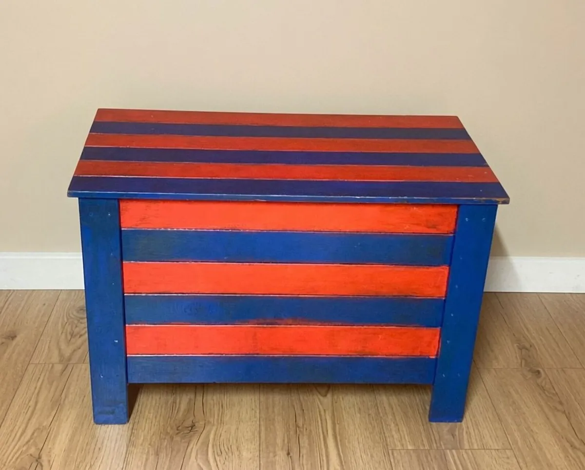 Large Wooden Storage Box / Blanket Chest - Image 1