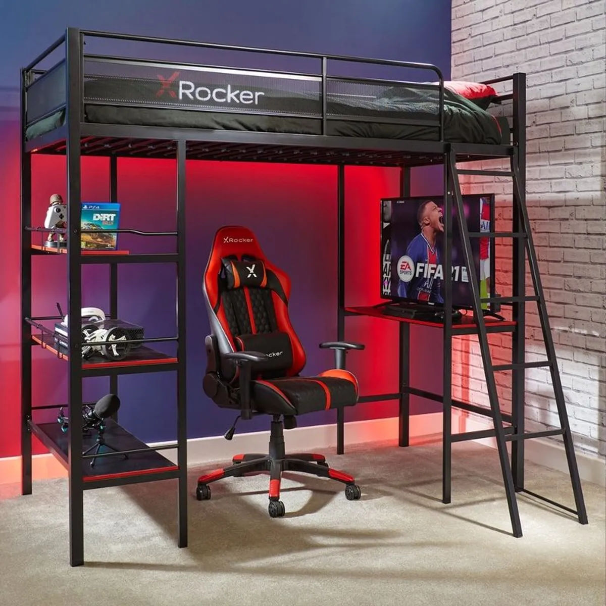 X Rocker gaming bed - Image 1