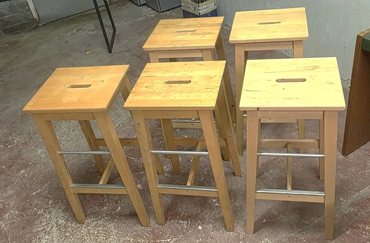 Ikea Bar Stools set of 5 - Image 2