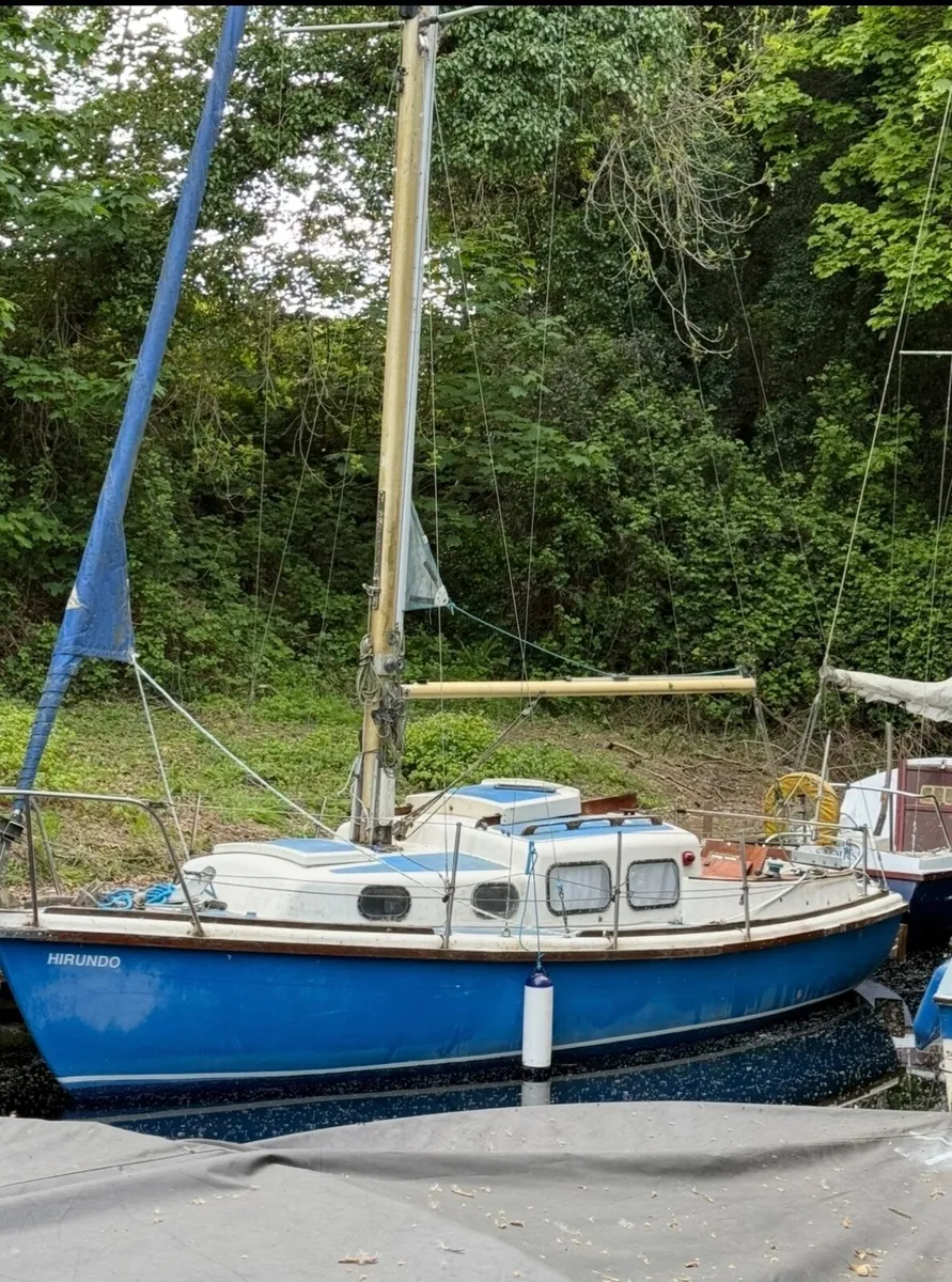Sailing Boat, Halcyon 23 & Trailer - Image 1