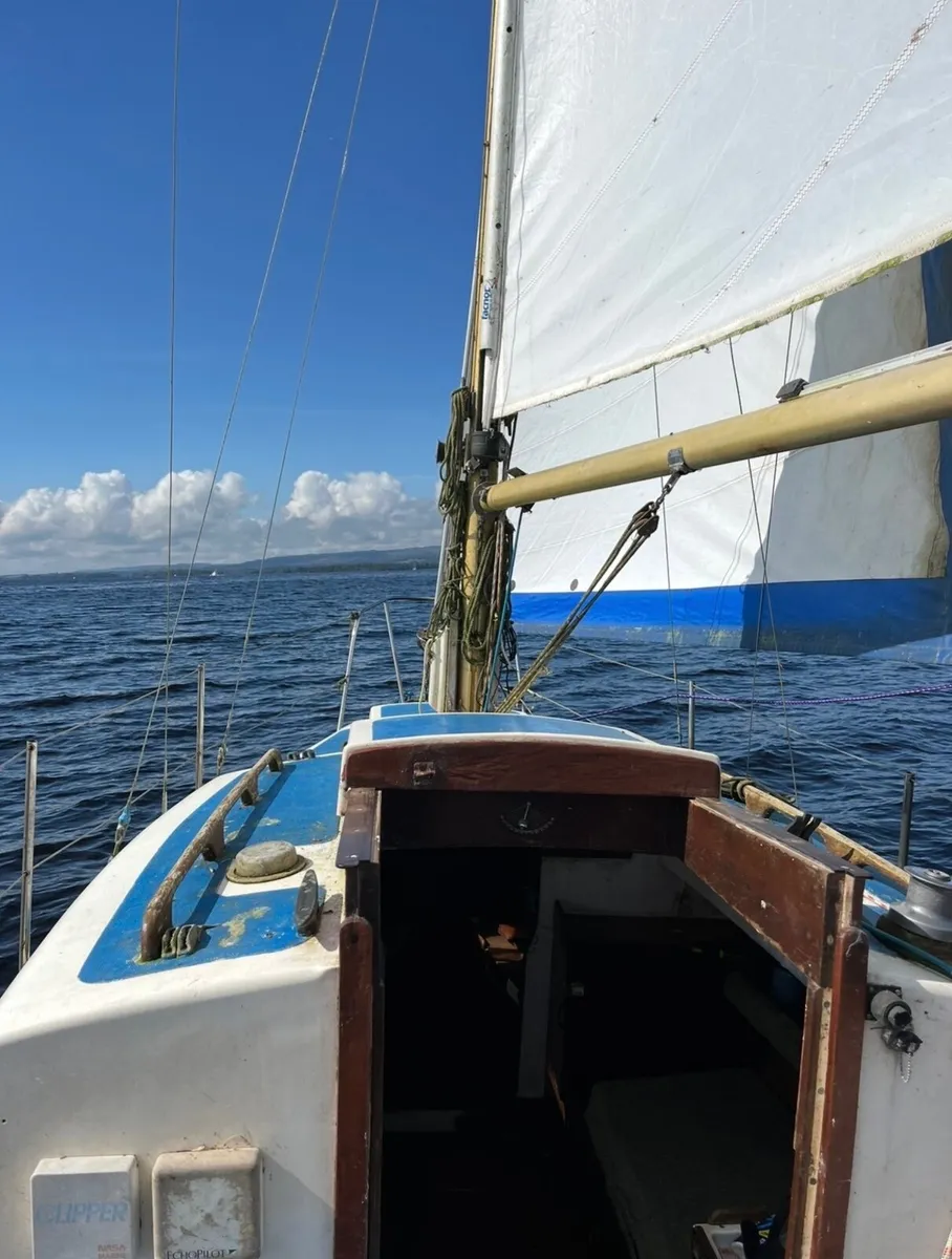 Sailing Boat, Halcyon 23 & Trailer - Image 3