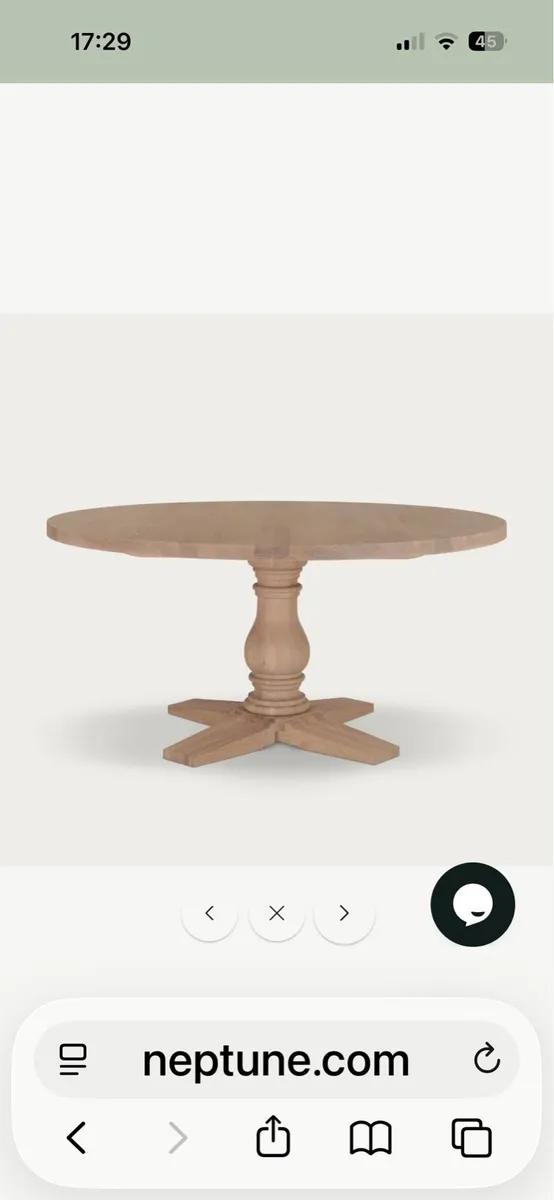 Dining table and 6 chairs - Image 3