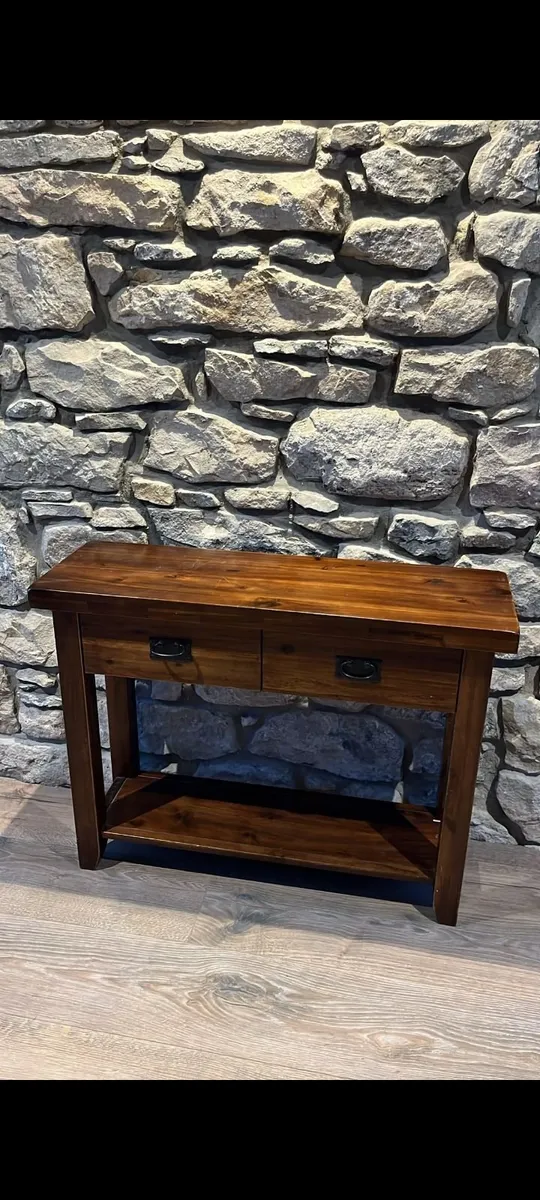 Console table