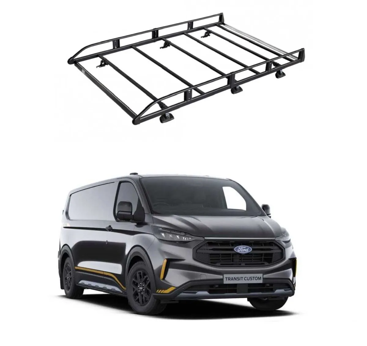 Ford Transit Custom Cruz Roof Rack 2024- LWB - Image 1