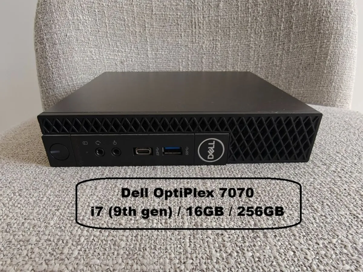 Dell OptiPlex 7070 Micro PC | i7 (9th gen) | 16GB - Image 1
