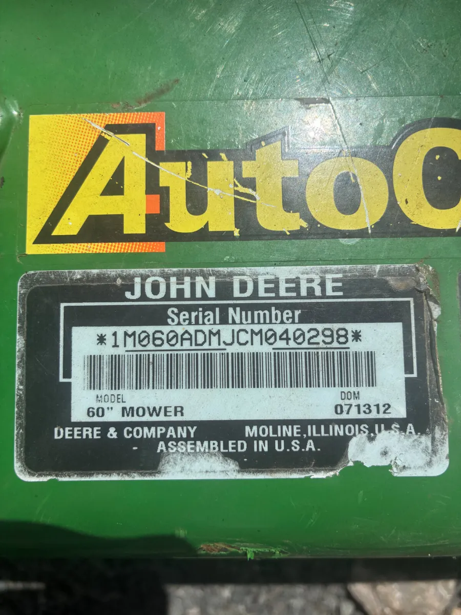John Deere mower deck - Image 4