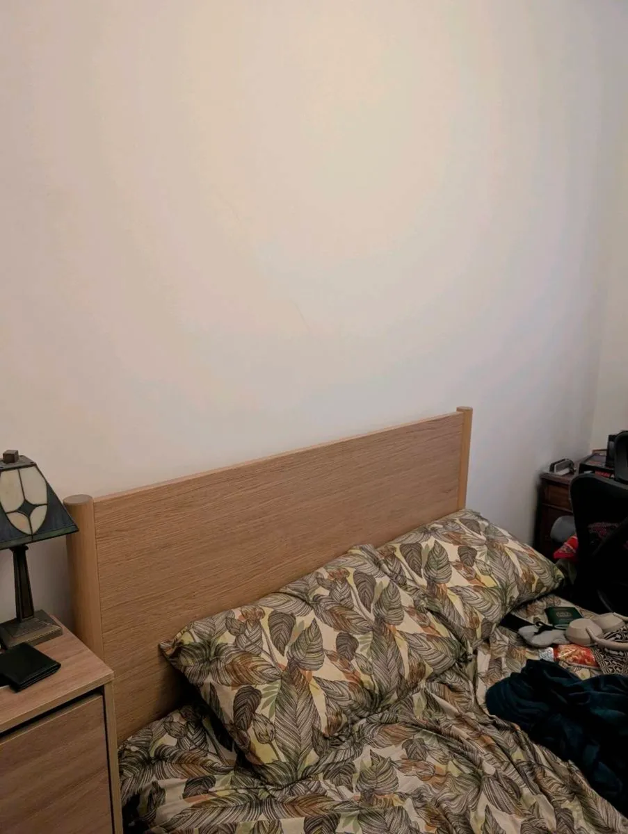 Ikea Double bed frame and mattress - Image 3