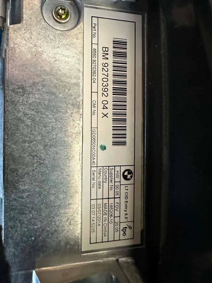 Radio set for BMW f20 1 series - Image 2