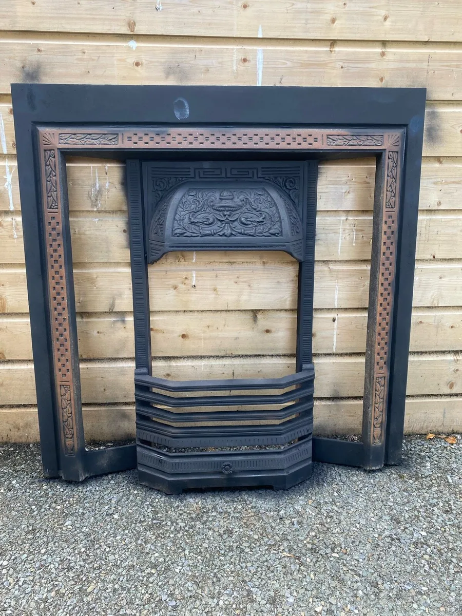Cast iron fireplace surround - Image 1