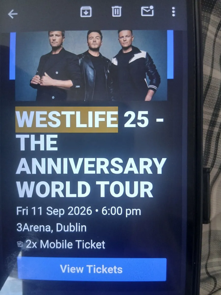 Westlife tickets