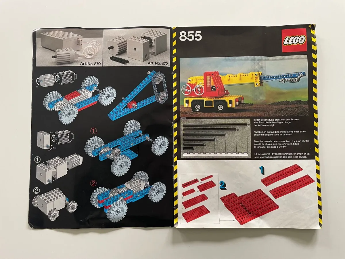 2 x LEGO Technics Brochure 1978 & 1979 - Image 4
