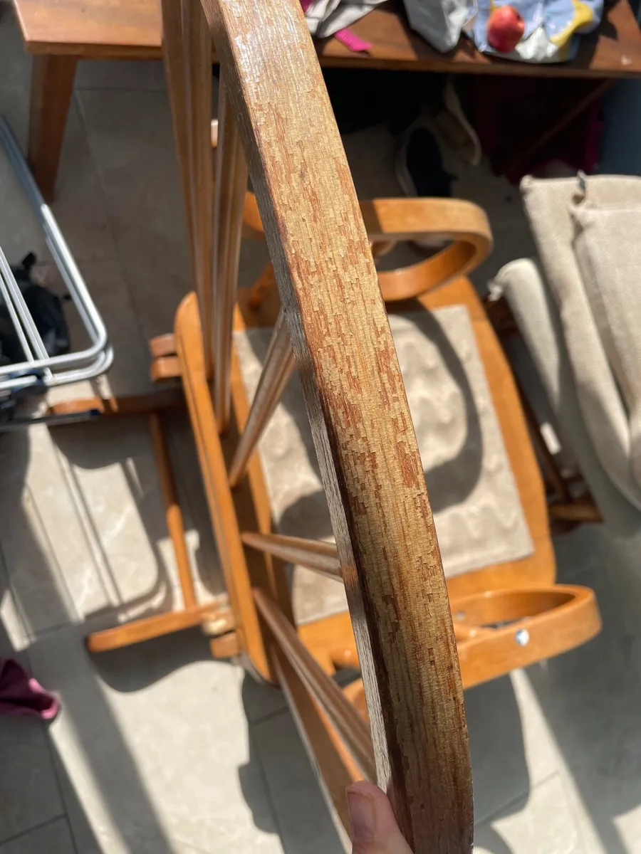 Rocking chair + Foot rest - Image 2
