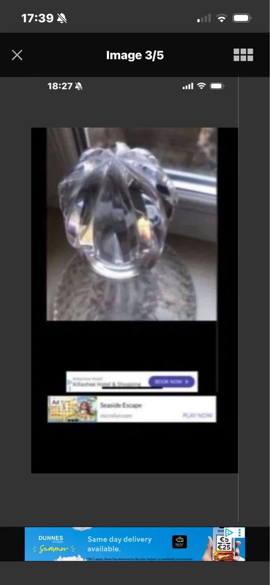 Waterford Crystal Tramore Ships Decanter - Image 3