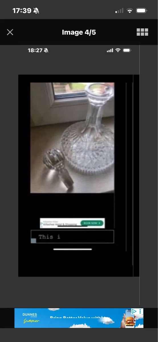 Waterford Crystal Tramore Ships Decanter - Image 4