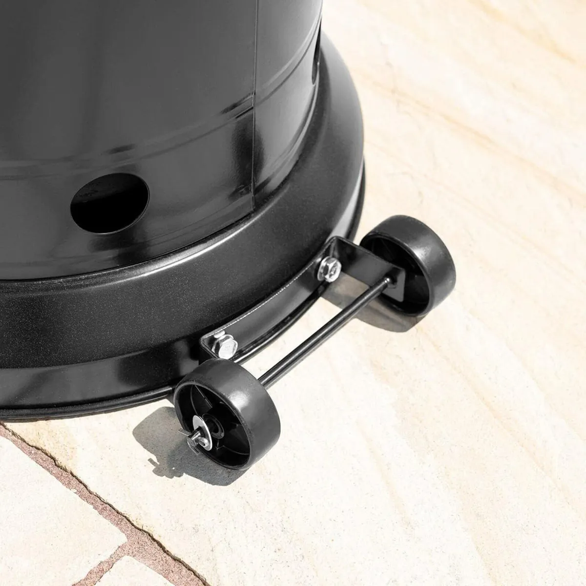 Gas Patio Heater Mushroom Style with Wheels - Image 4