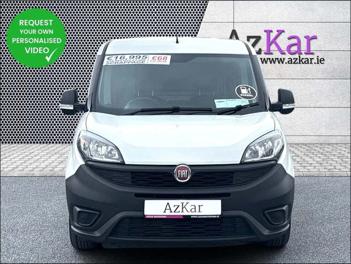 Fiat Doblo 2023 DOBLO CARGO 1.6D €62P/W WITH NO CA - Image 2