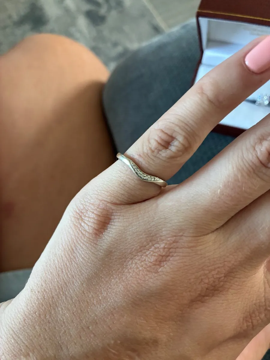 Engagement and wedding rings - Image 1