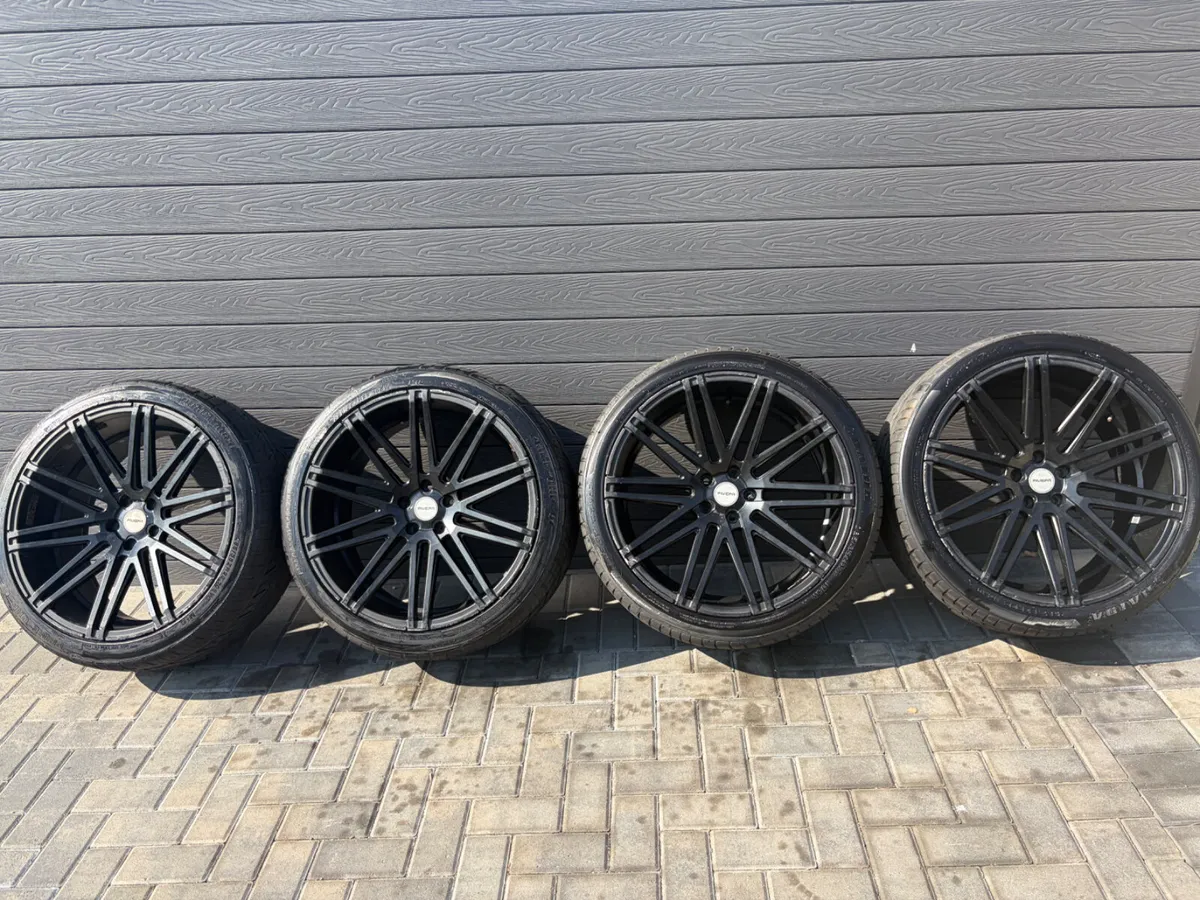 22” BMW X5 F15 RIVERA ALLOY WHEELS & TYRES - Image 2