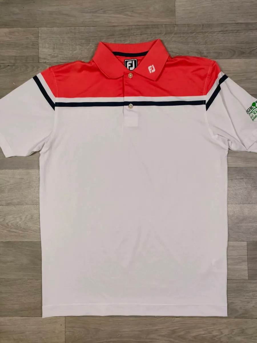 FootJoy FJ Golf Polo Shirt Mens Medium - Image 2