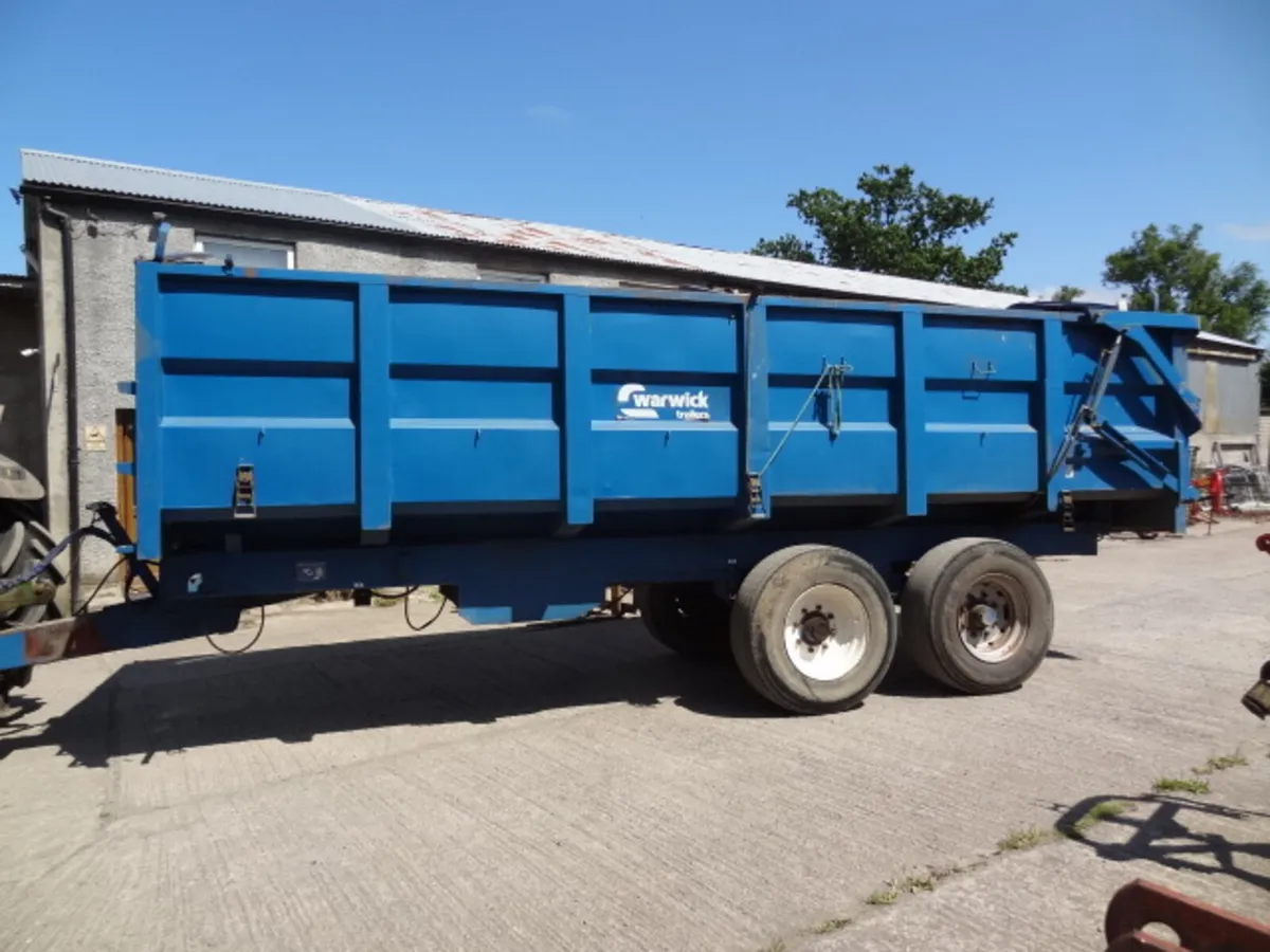 Warwick 14 Ton Tipping grain Trailer - Image 4