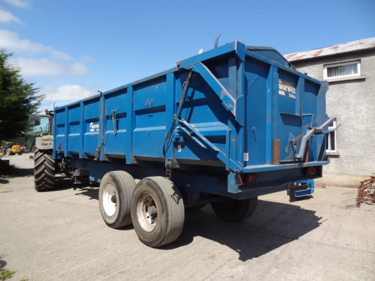 Warwick 14 Ton Tipping grain Trailer - Image 3