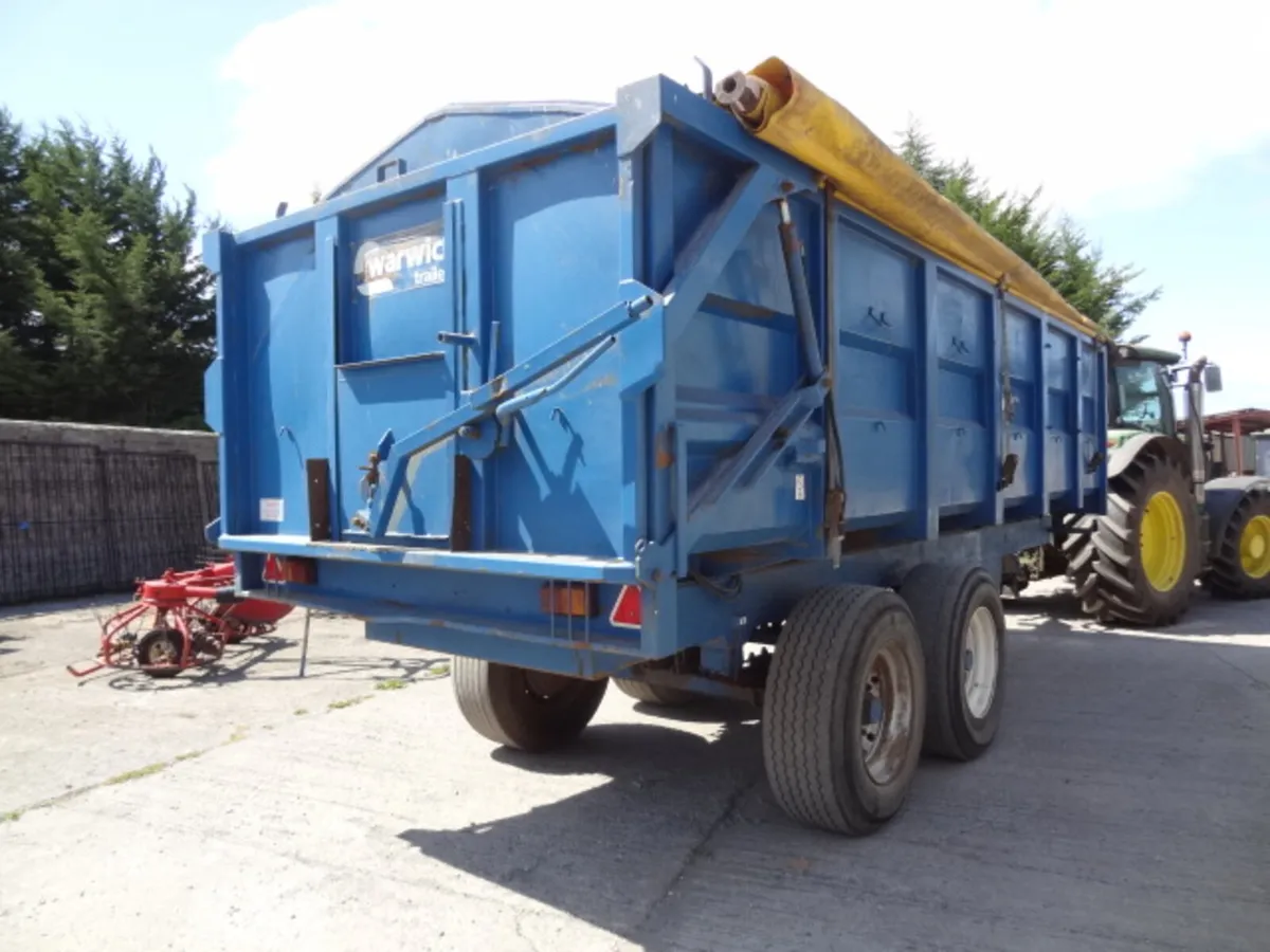 Warwick 14 Ton Tipping grain Trailer - Image 2