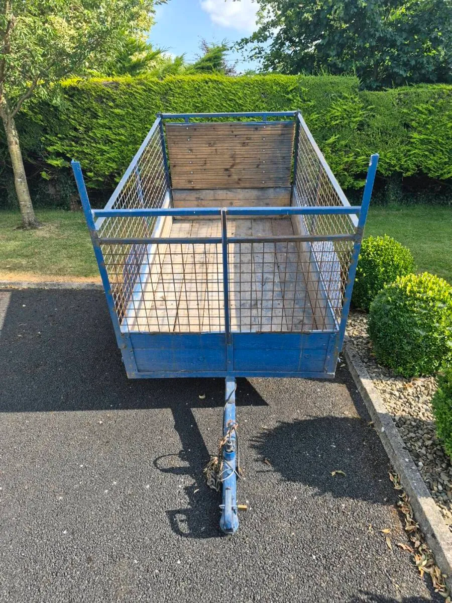 72inc x 42inc high side axel trailer. - Image 3