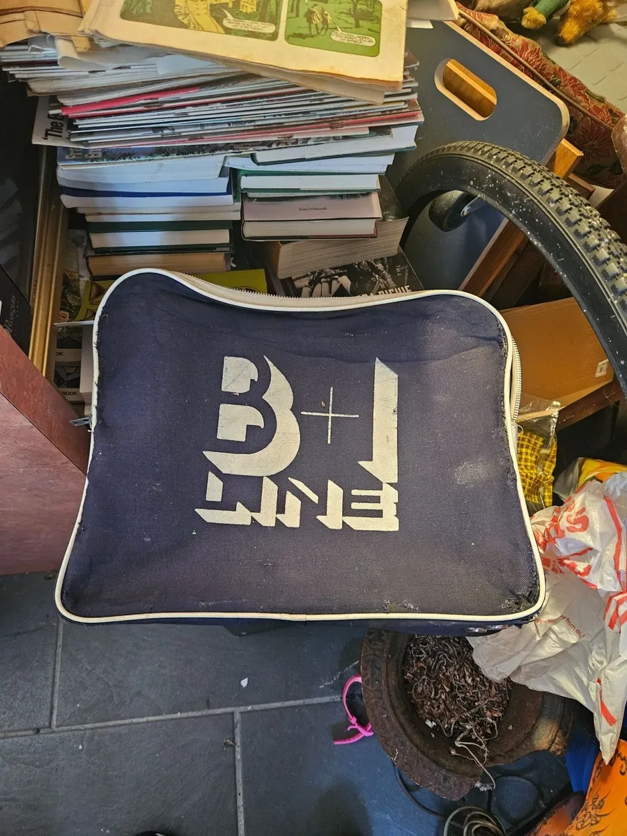 Vintage Irish B and I Shipping Ferry Bag - Image 1
