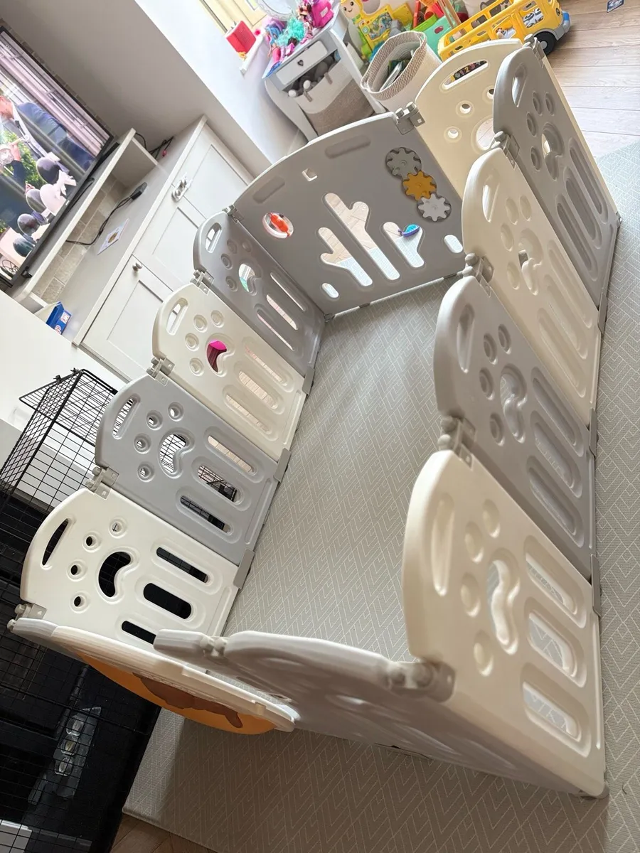 Baby playpen / safety play yard from smyths - Image 3