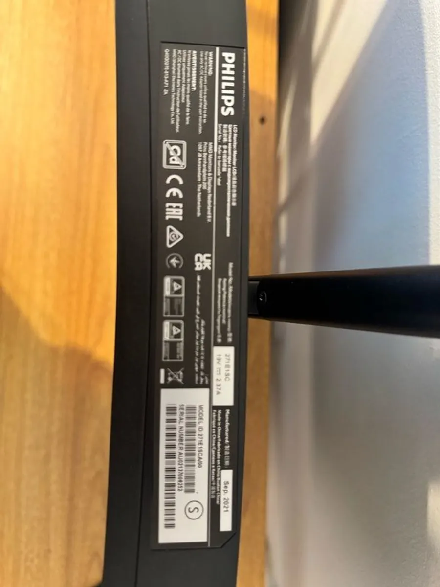 Monitor PHILIPS Full HD 27" Curved VA Monitor - Image 4