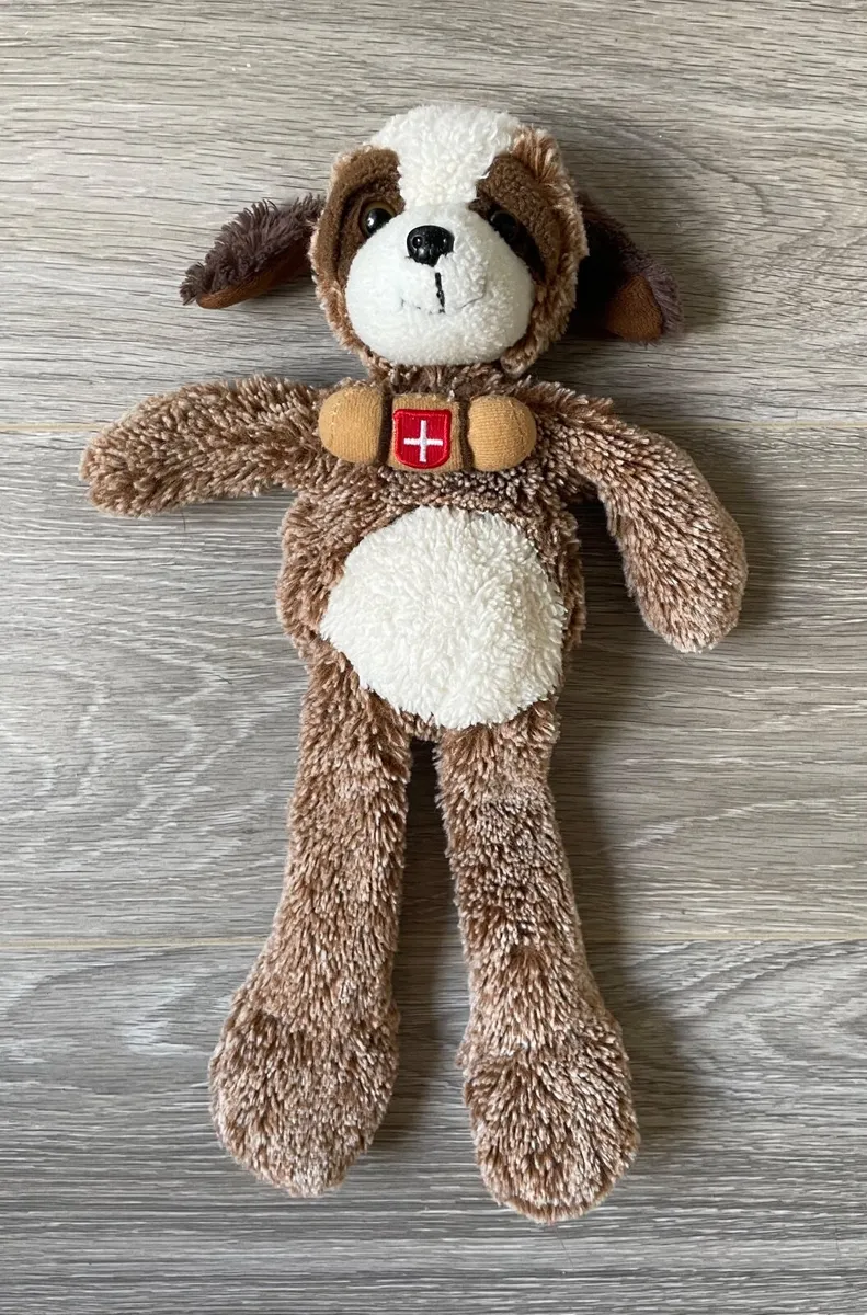 Rodadou "Roda" Saint Bernard long-leg plush dog. - Image 1